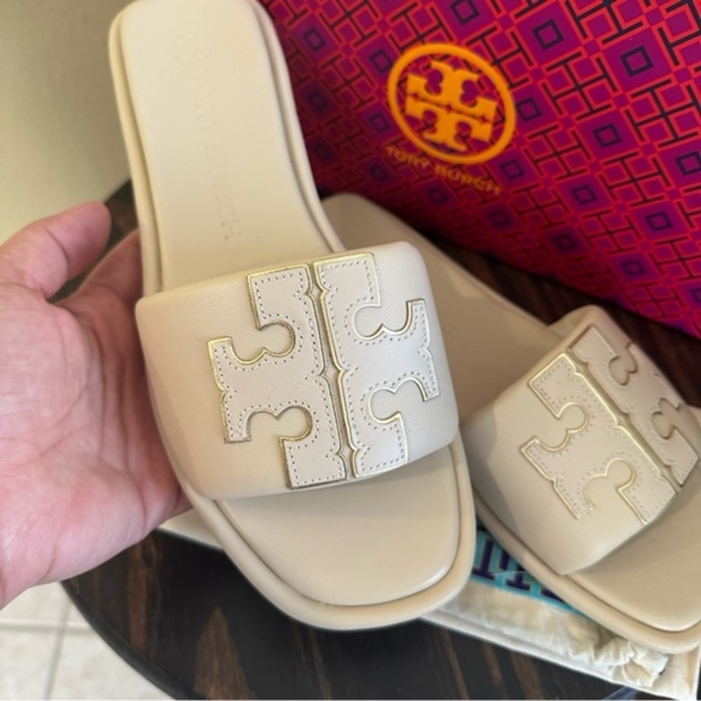 Tory Burch DOUBLE T SPORT SLIDE
